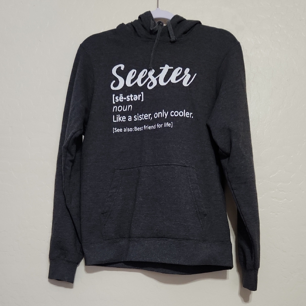 Port and Company Dark Gray 'Seester' Hoodie